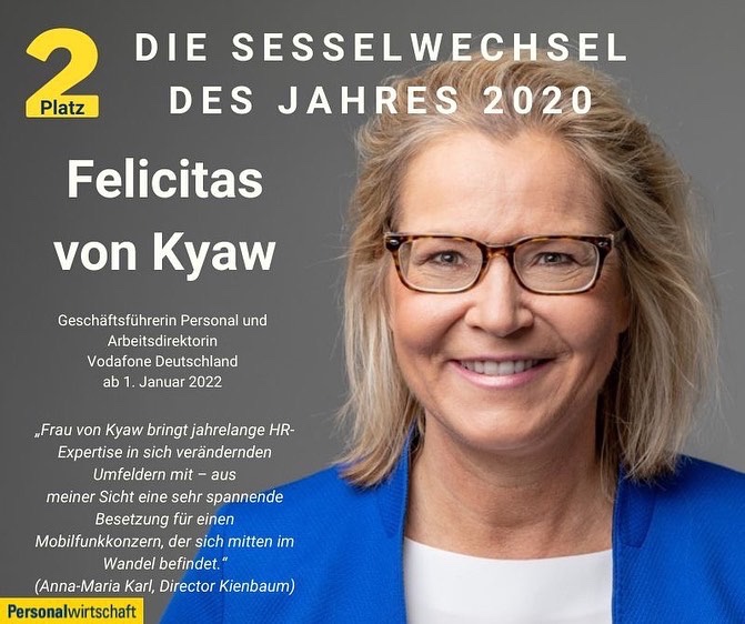 #Sesselwechsel – Auszeichnung Personalwirtschaft
