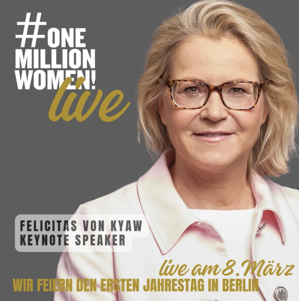 #IWD2025 – #ONEMILLIONWOMEN