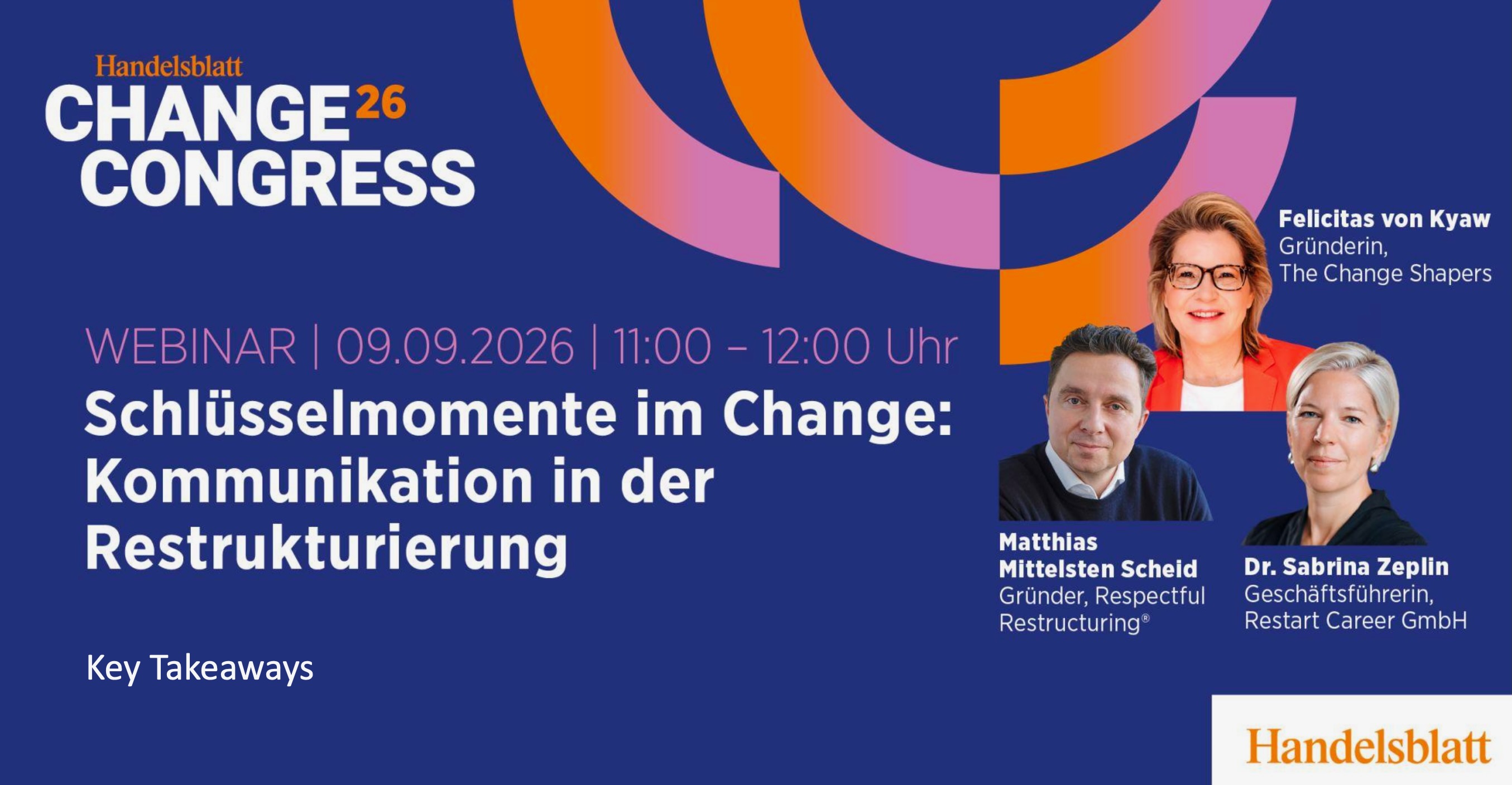 Schlüsselmomente im Change: Kommunikation in der Restrukturierung